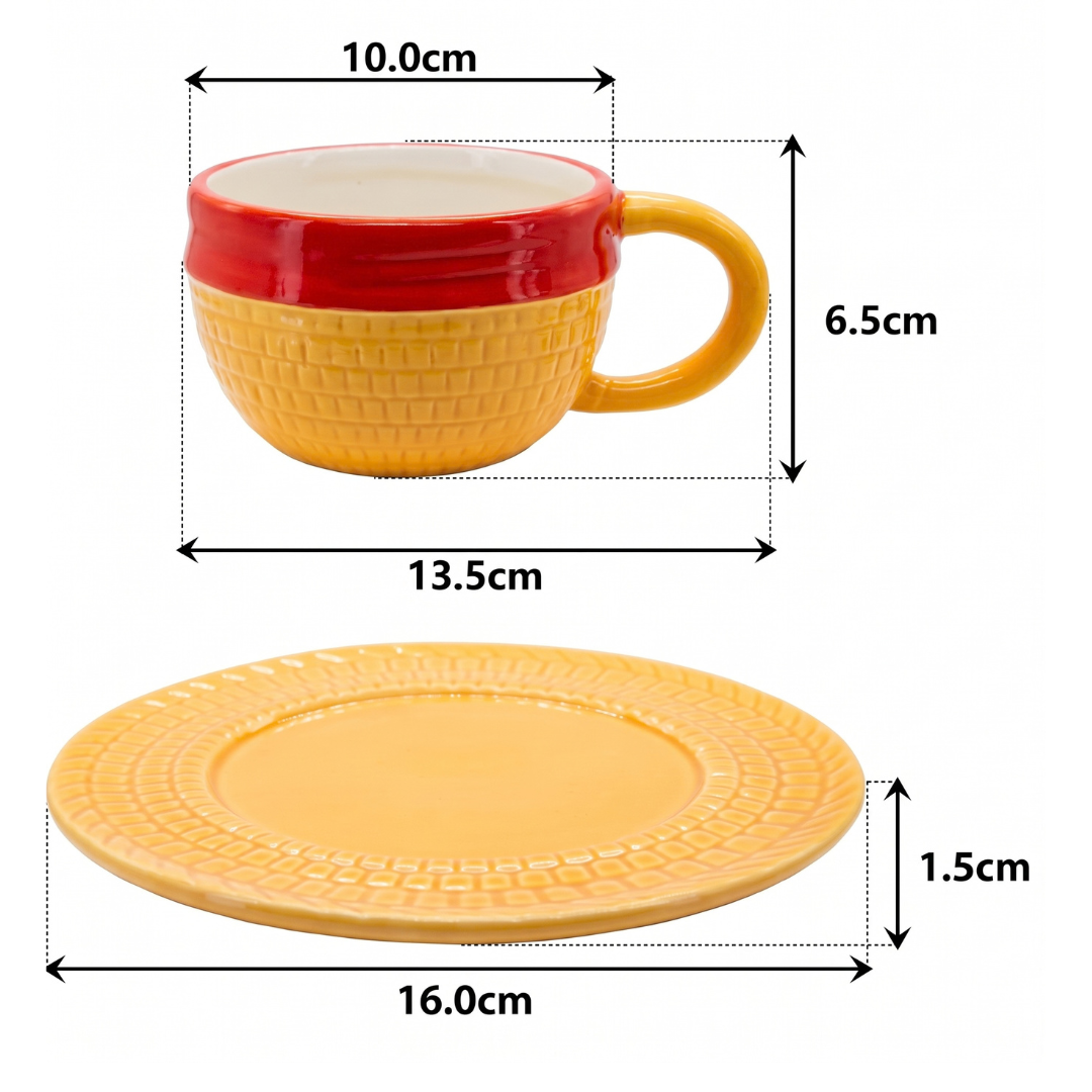 Taza Sombrero de Paja Luffy